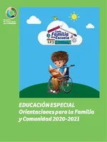 Orientaciones para la Familia y Comunidad 2020-2021 Educacion Especial